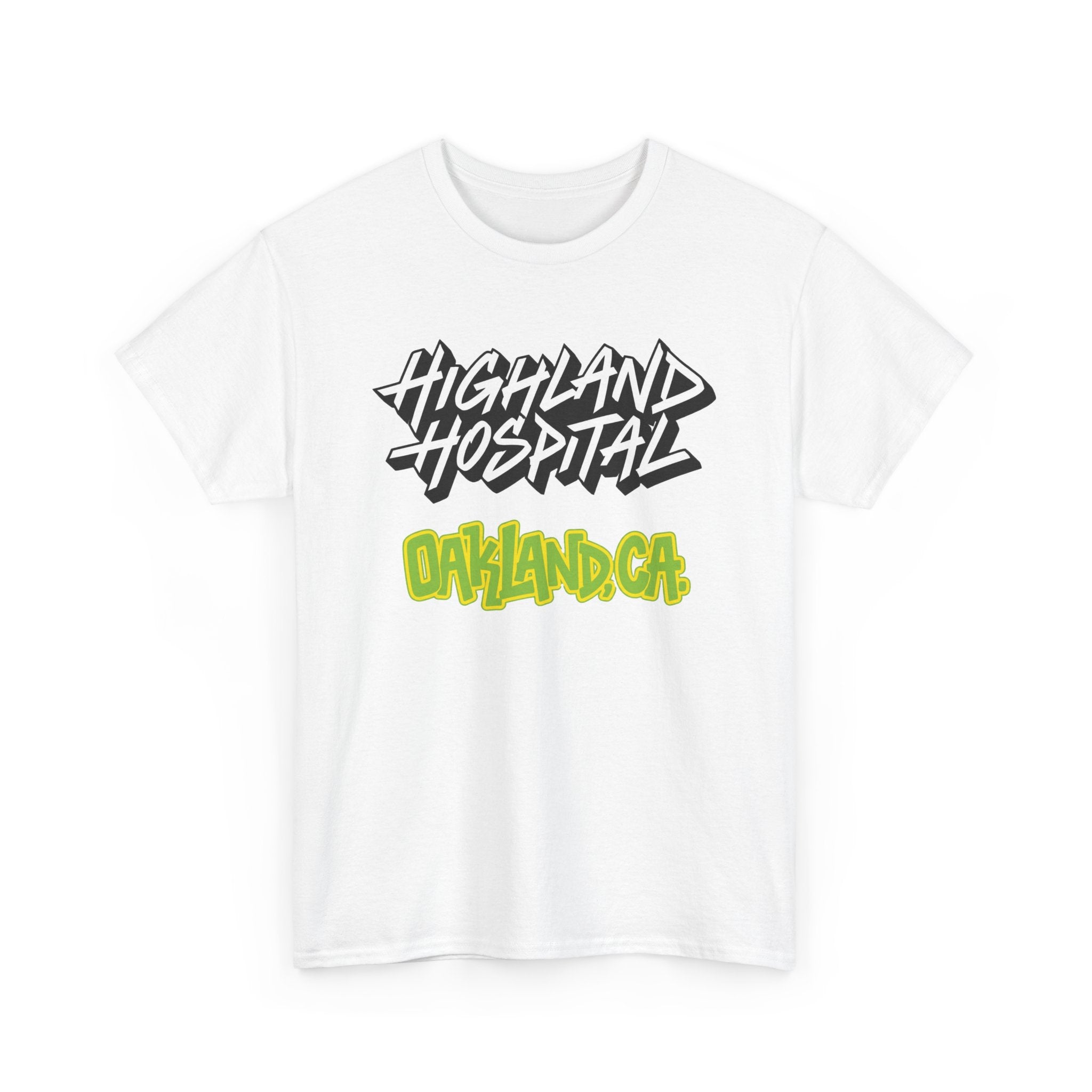 Highland Hospital Graffiti T-Shirt — Streetwear Medical Staff Tee