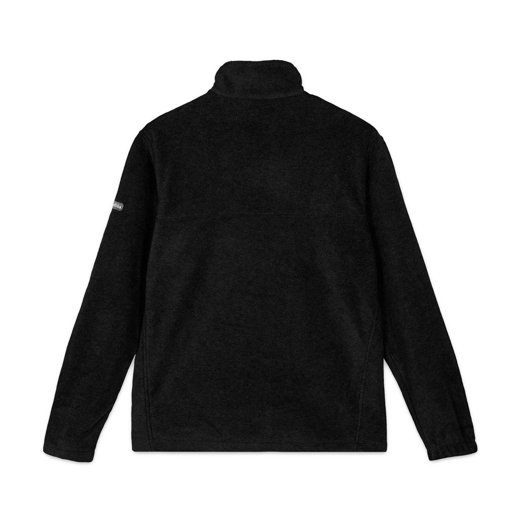 Embroidered Alameda Health System Columbia Fleece Jacket - Charcoal Zip-Up Outdoor Layer