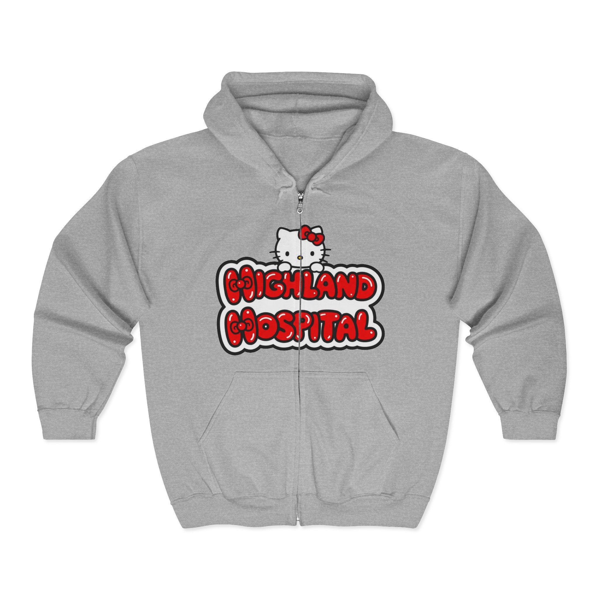 Hello Kitty DUAL Highland Hospital Zip Hoodie