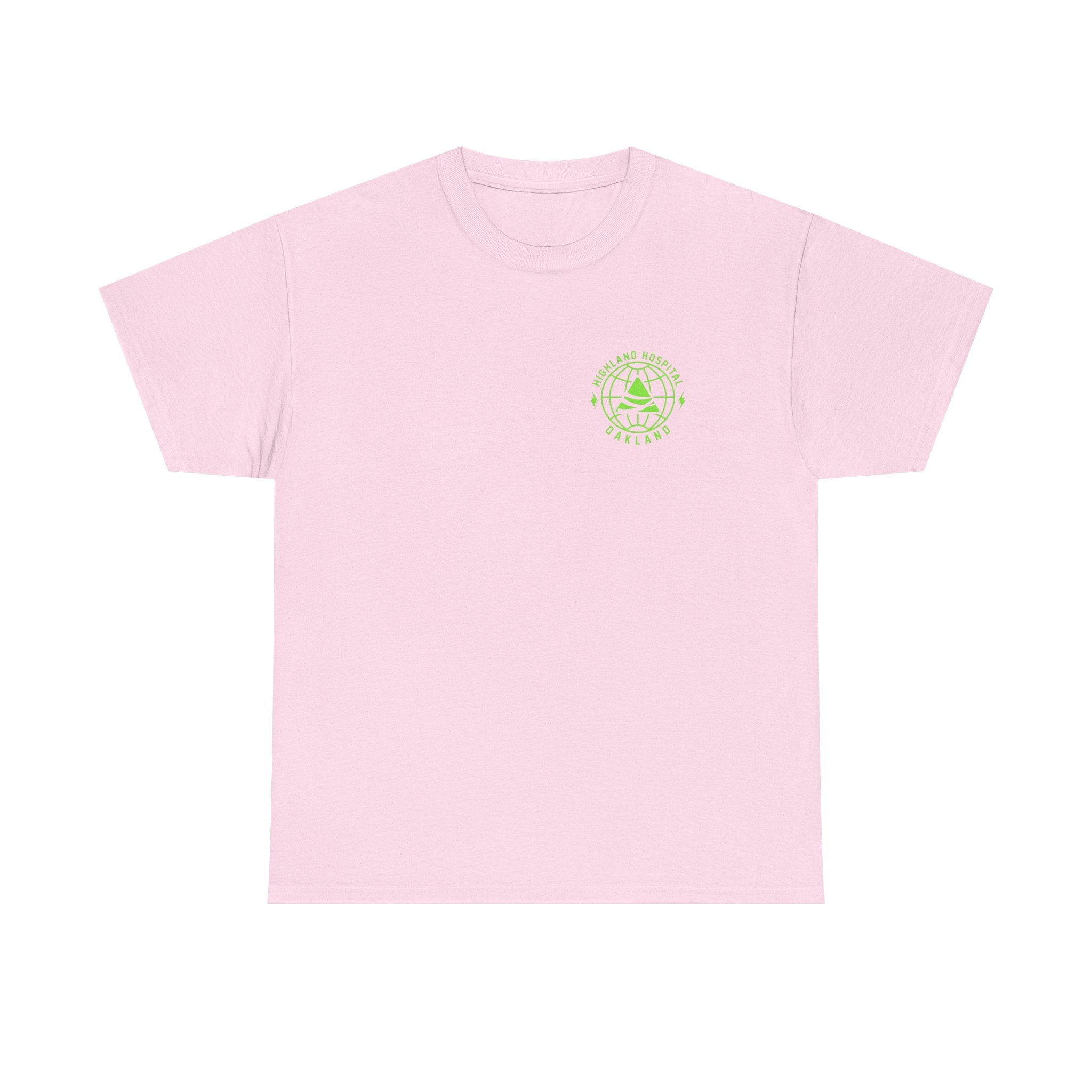 Dual Highland Hospital Neon Logo Tee