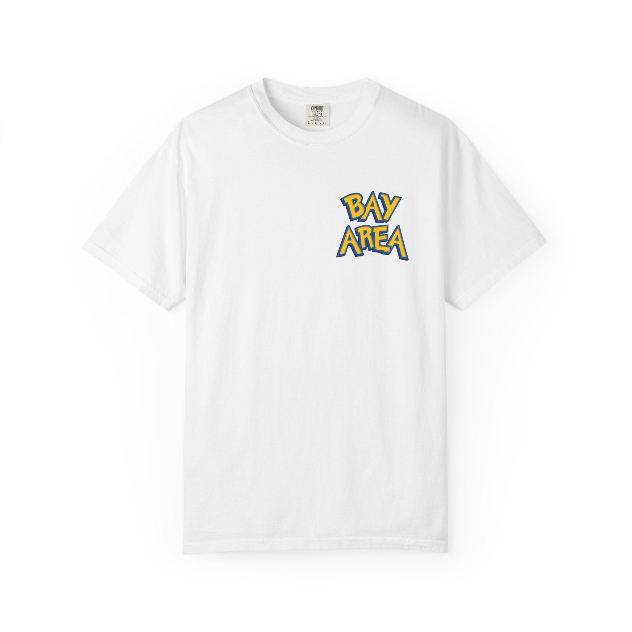 Bay Area Poncho Graphic T-Shirt — Cartoon San Francisco Golden Gate Tee