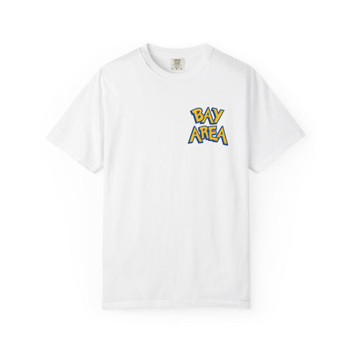 Bay Area Poncho Graphic T-Shirt — Cartoon San Francisco Golden Gate Tee