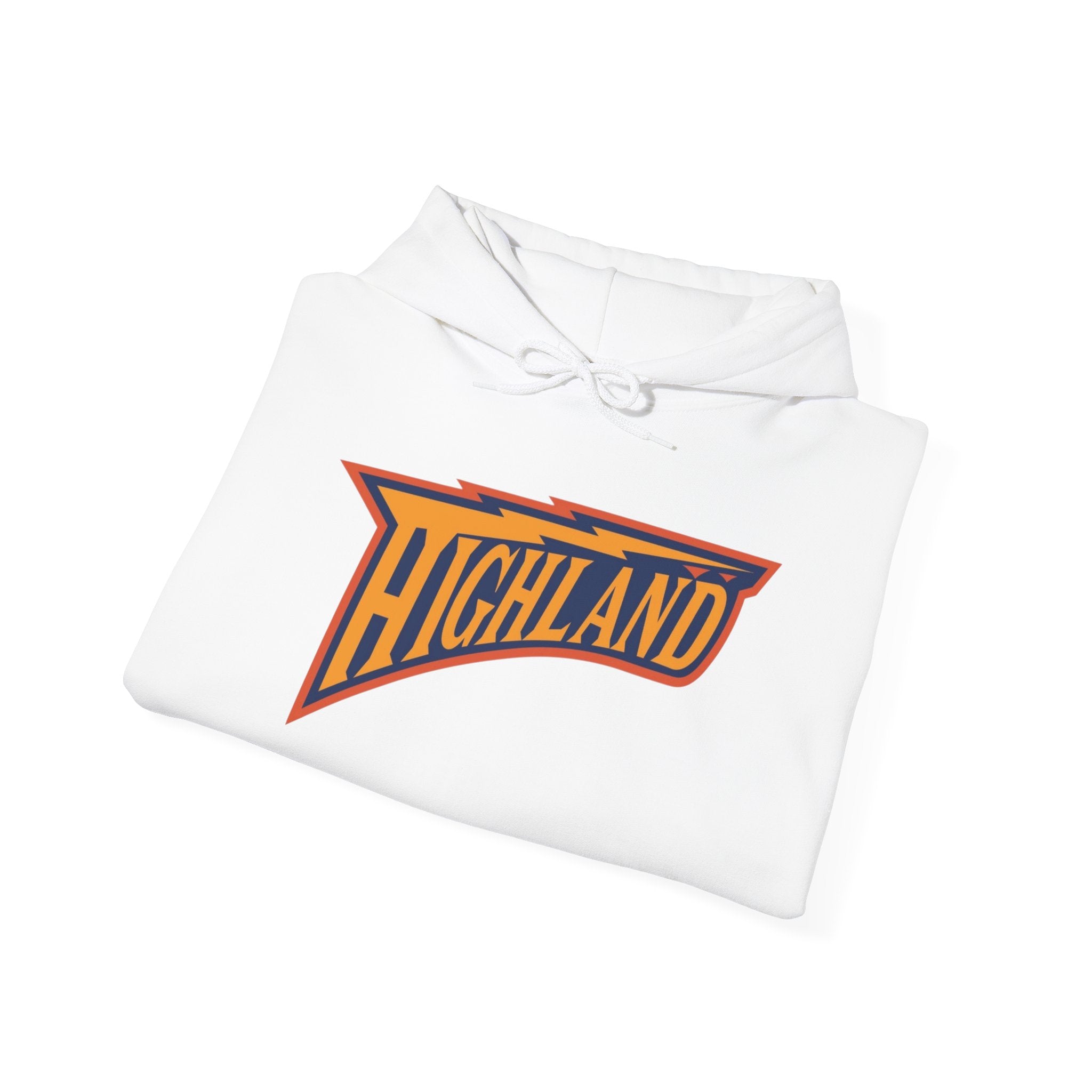 Highland Hospital Hoodie | Retro Sports Logo, School Spirit Pullover
