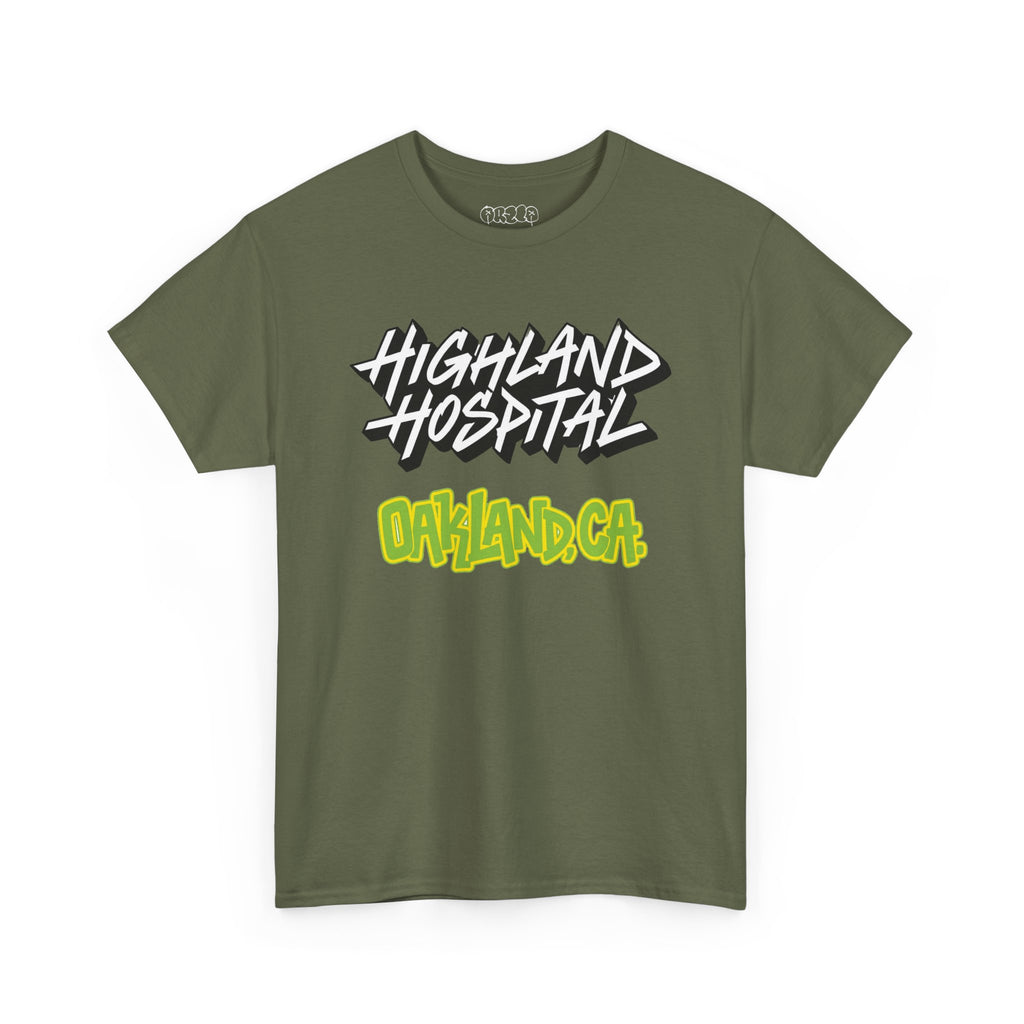 Highland Hospital Graffiti T-Shirt — Streetwear Medical Staff Tee