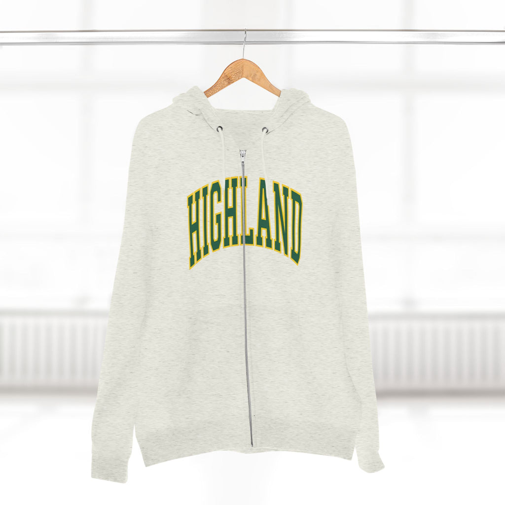 Highland Oakland A's Zip Up Hoodie