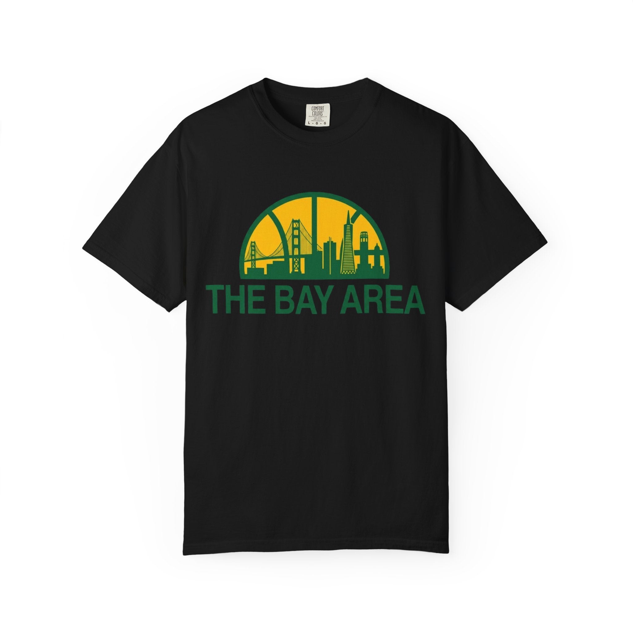 Bay Area Skyline T-Shirt — 'The Bay Area' Retro Cityscape Tee