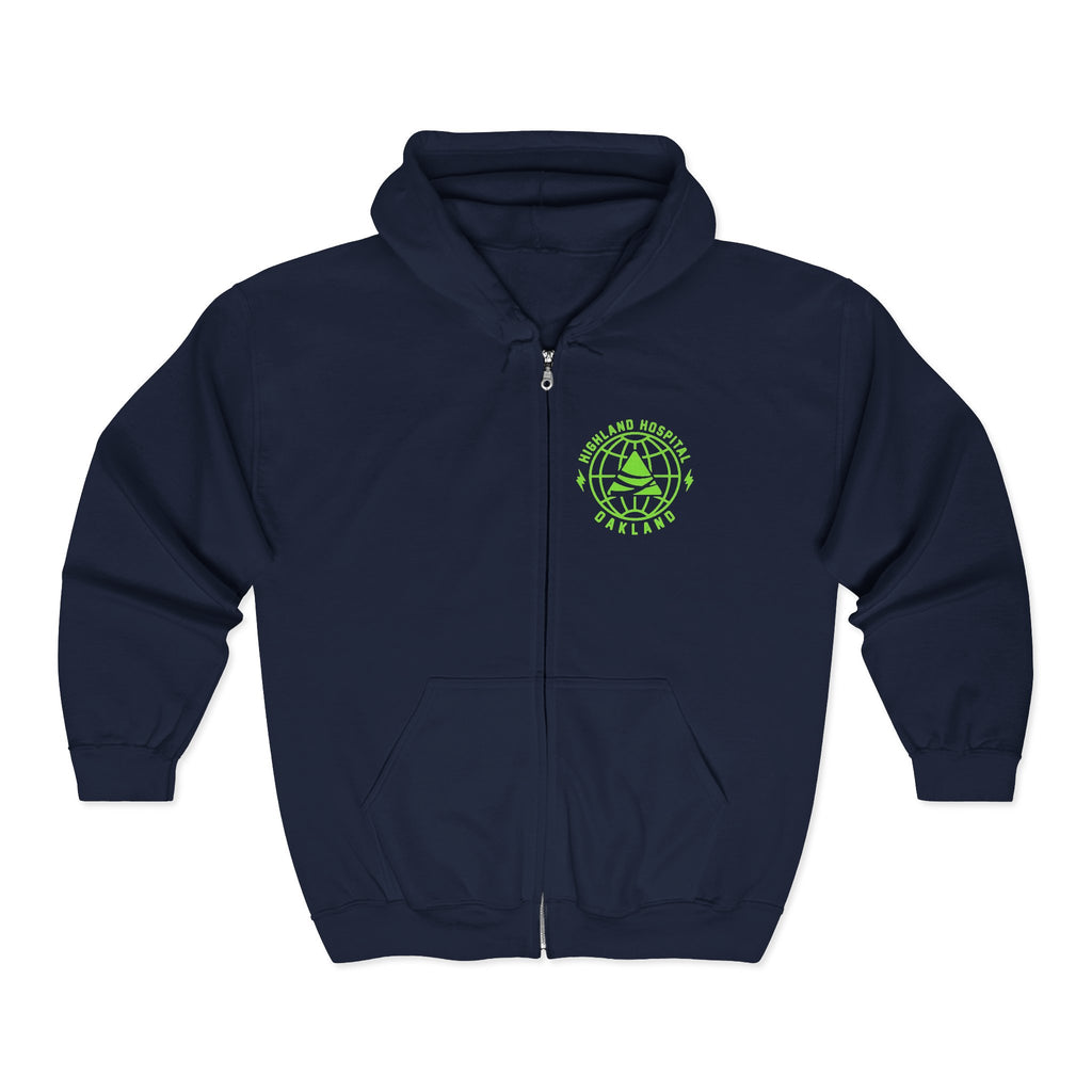 Highland Hospital Dual Twenty26 Zip UP Hoodie