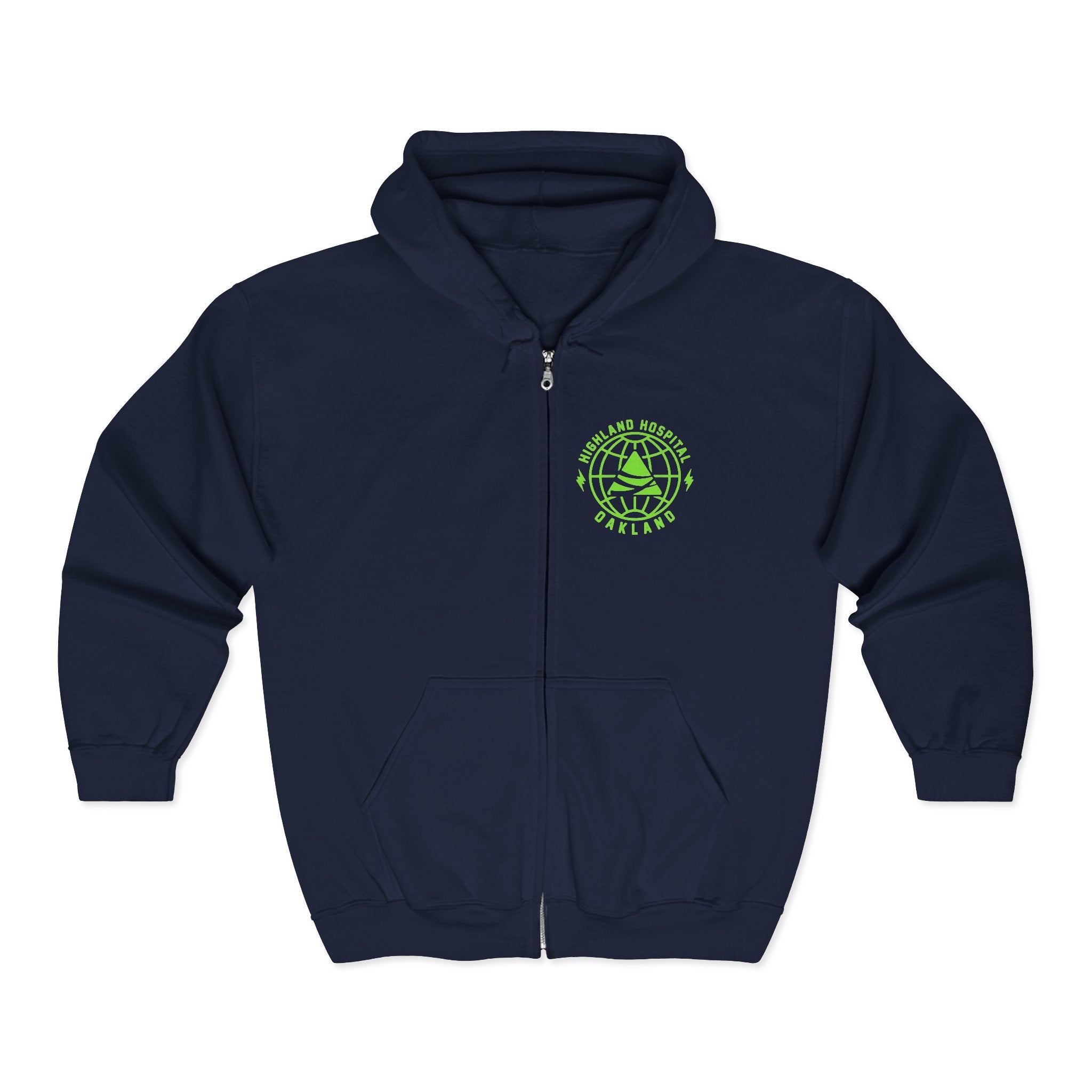 Highland Hospital Dual Twenty26 Zip UP Hoodie