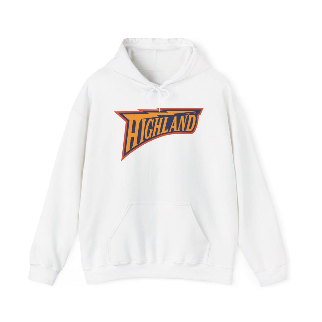 Highland Hospital Hoodie | Retro Sports Logo, School Spirit Pullover