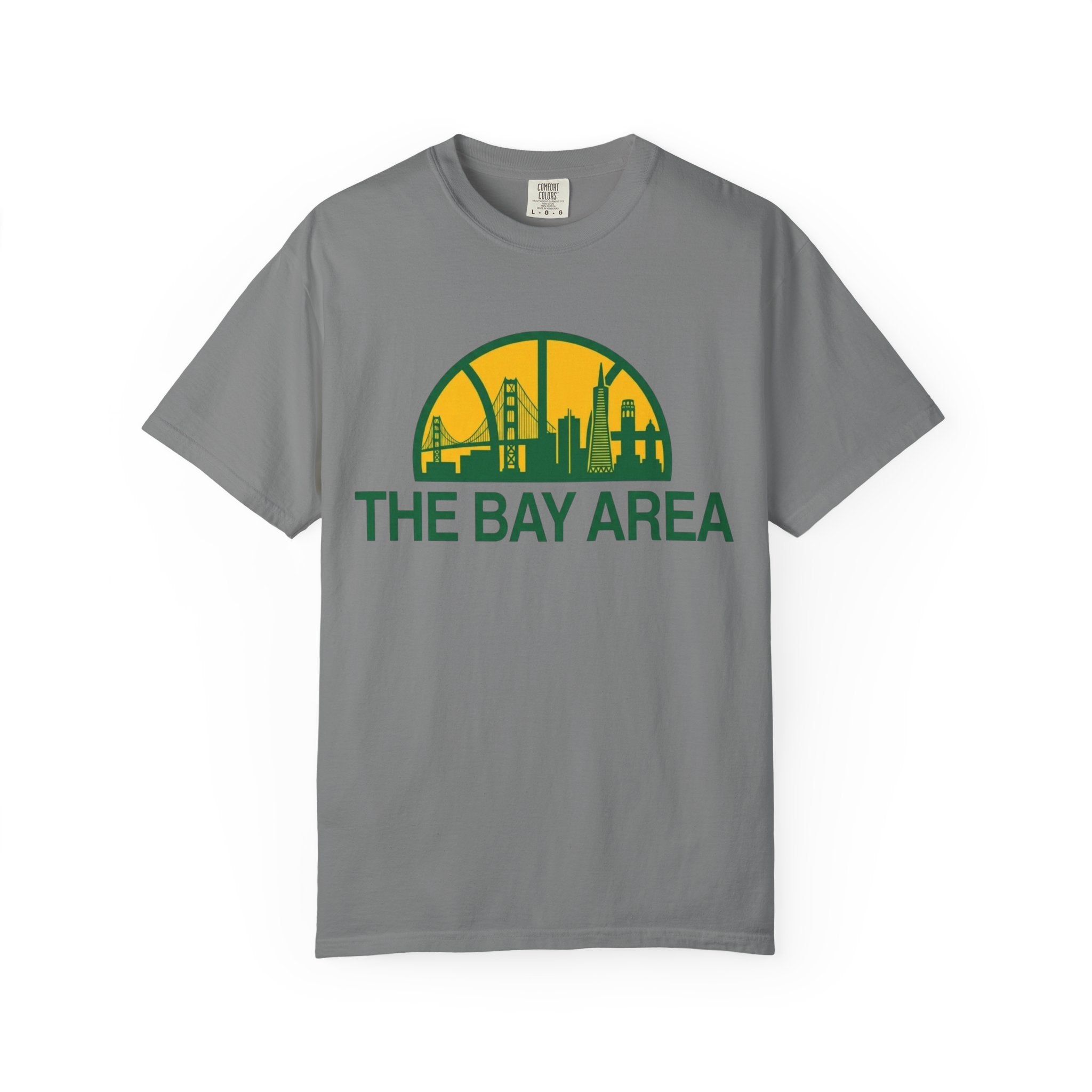 Bay Area Skyline T-Shirt — 'The Bay Area' Retro Cityscape Tee