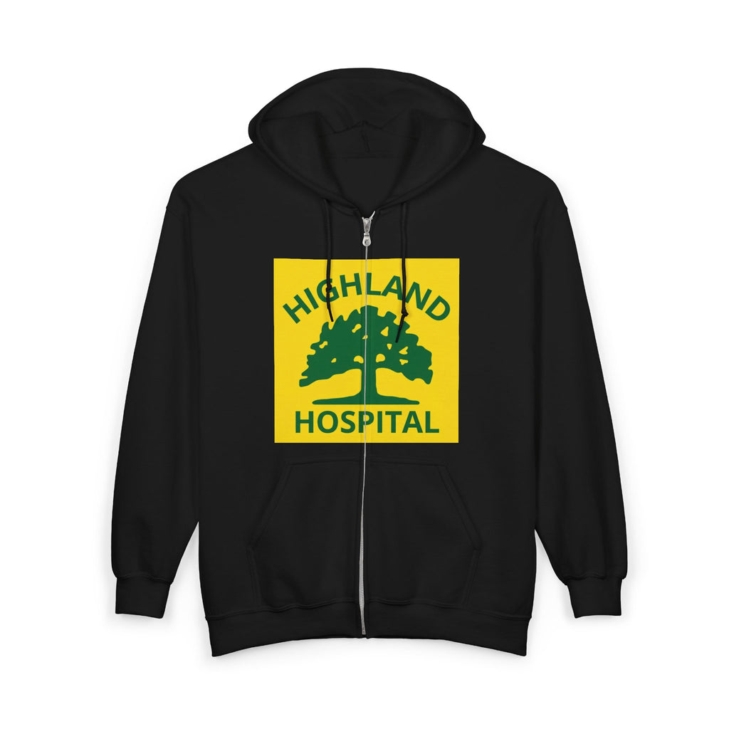 Highland Hospital Zip Hoodie