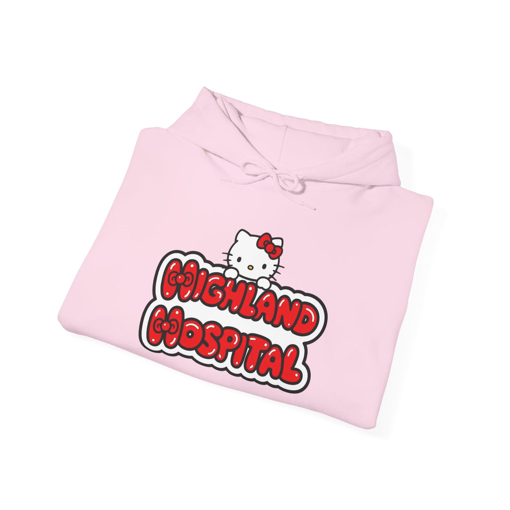 Hello Highland Kitty Unisex Heavy Blend™ Hooded Sweatshirt