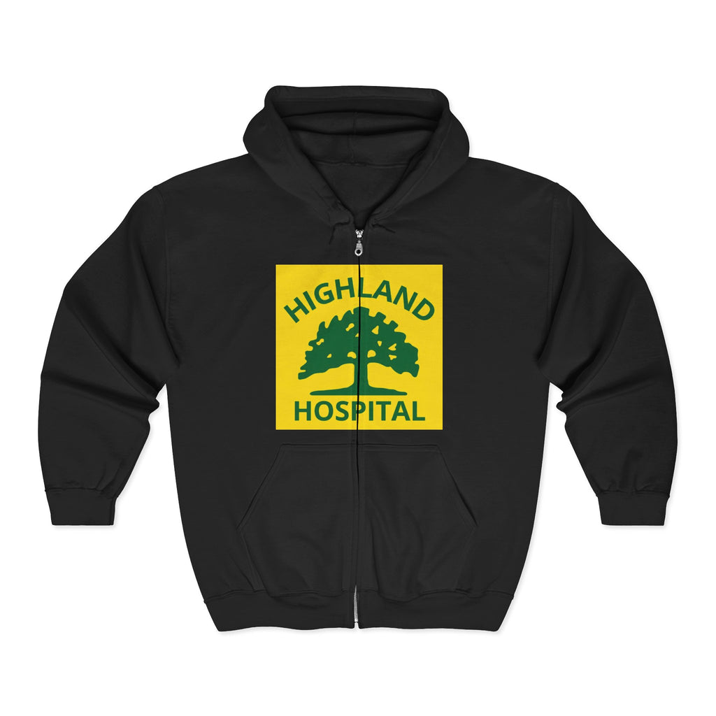 Highland Hospital Zip Hoodie