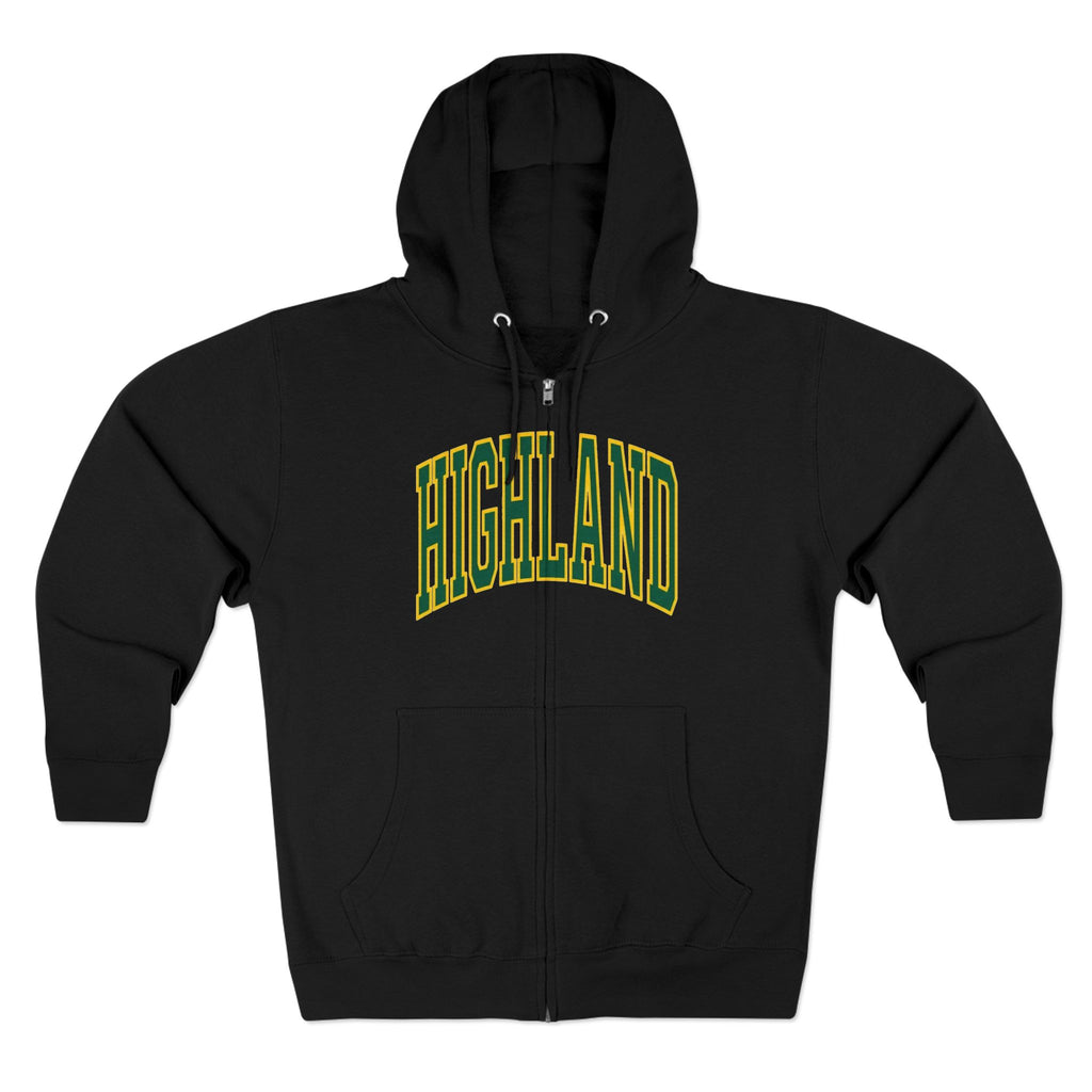 Highland Oakland A's Zip Up Hoodie