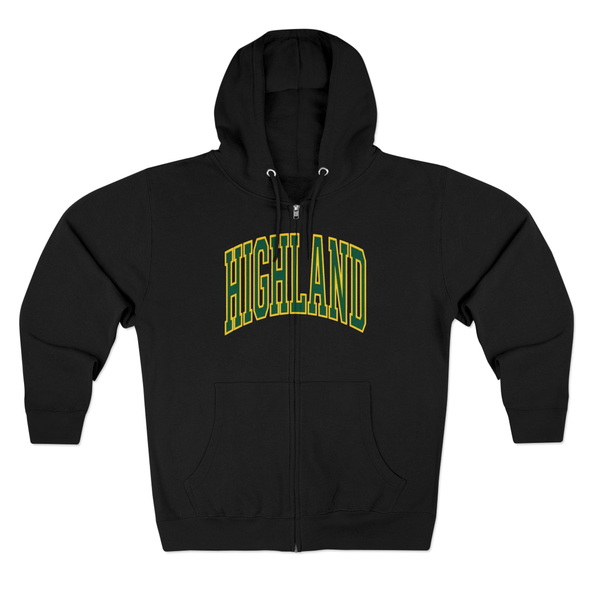 Highland Oakland A's Zip Up Hoodie
