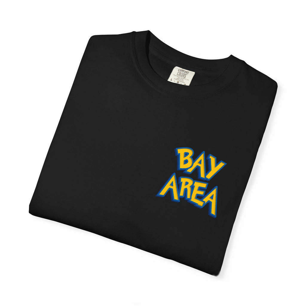 Bay Area Poncho Graphic T-Shirt — Cartoon San Francisco Golden Gate Tee