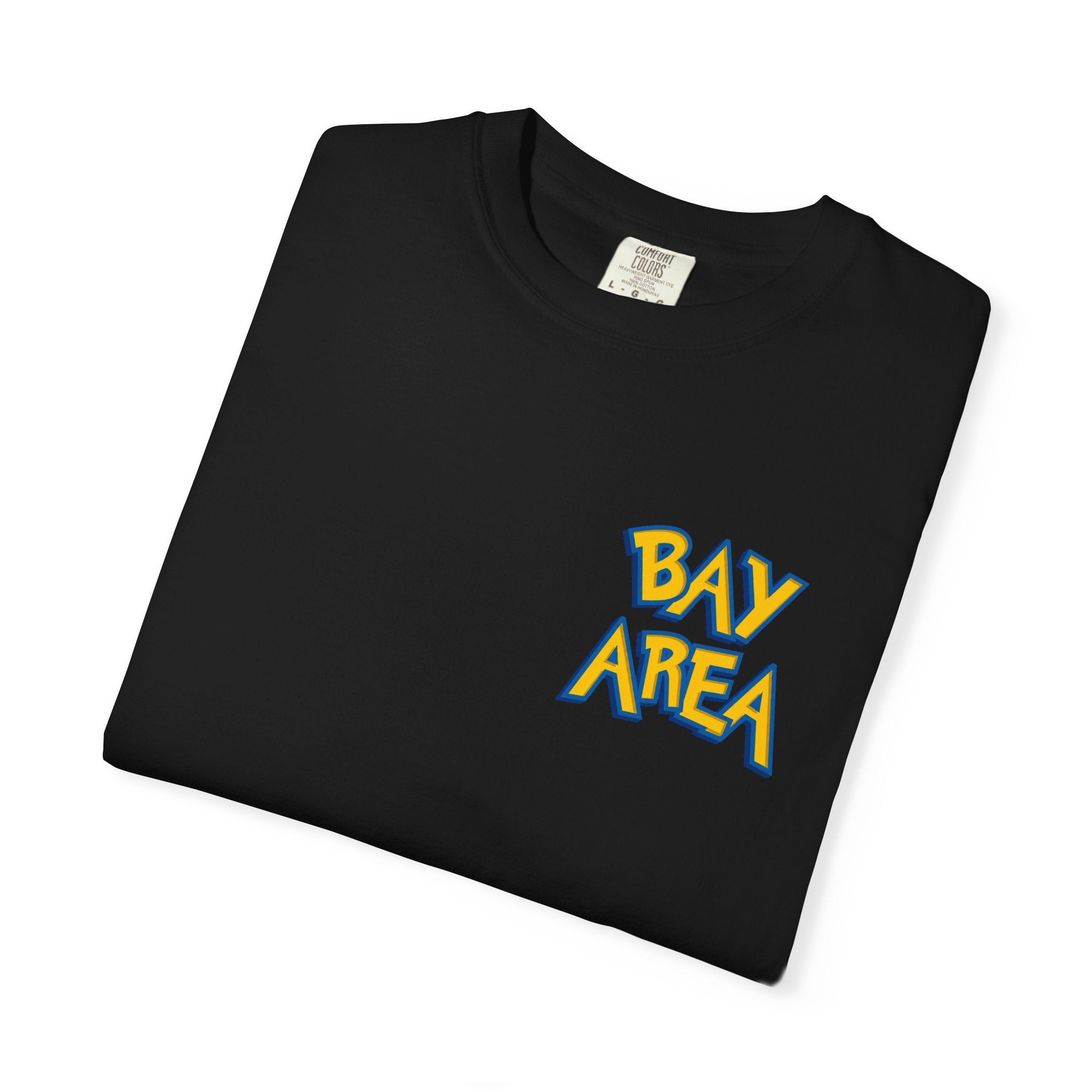 Bay Area Poncho Graphic T-Shirt — Cartoon San Francisco Golden Gate Tee