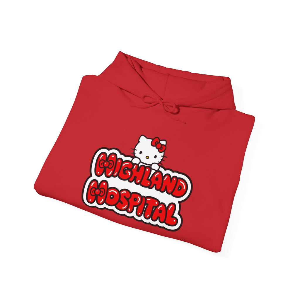 Hello Highland Kitty Unisex Heavy Blend™ Hooded Sweatshirt