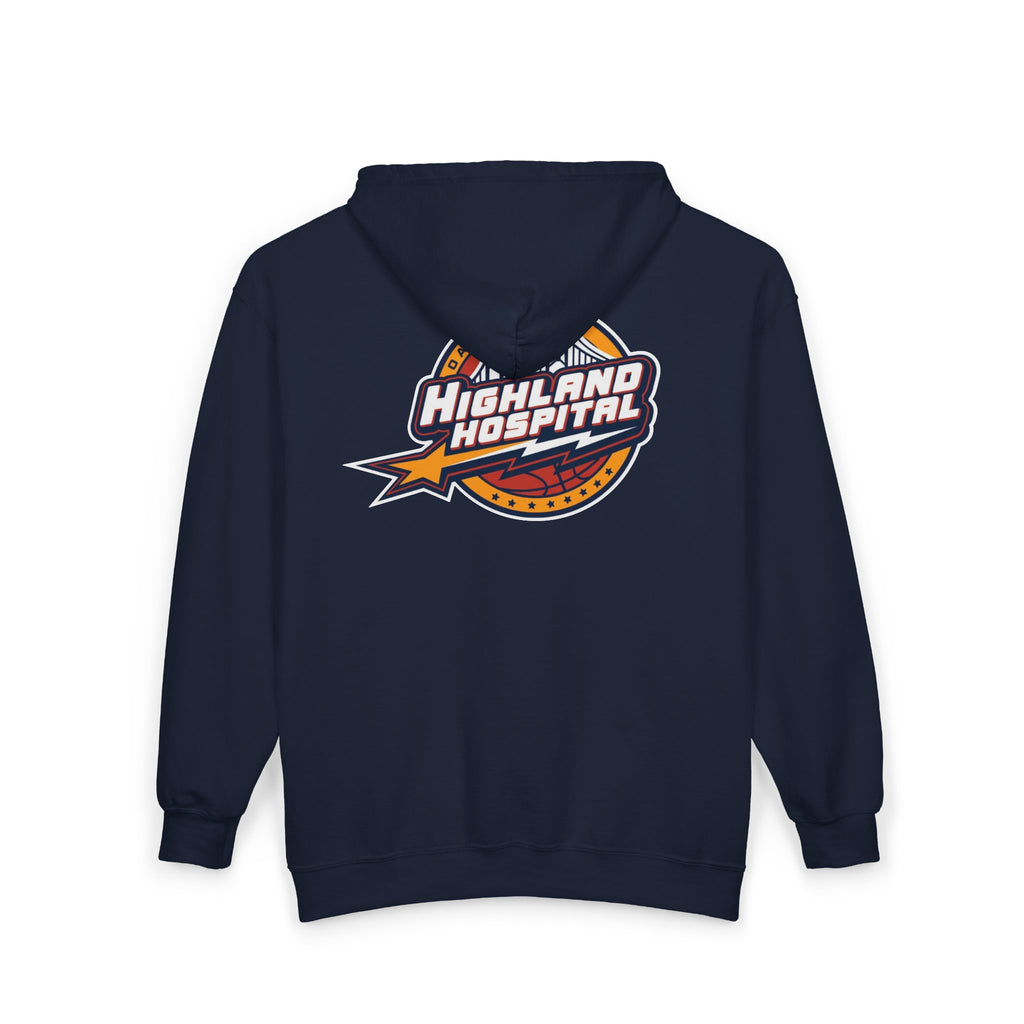 Dual Logo Highland Retro Zip Hoodie