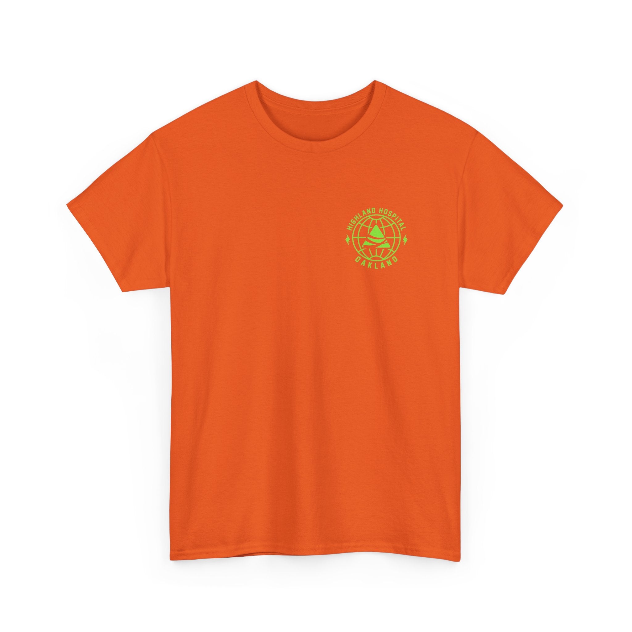 Dual Highland Hospital Neon Logo Tee