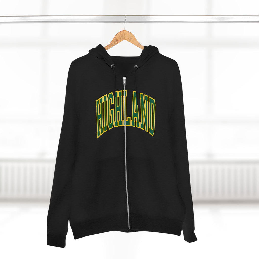 Highland Oakland A's Zip Up Hoodie