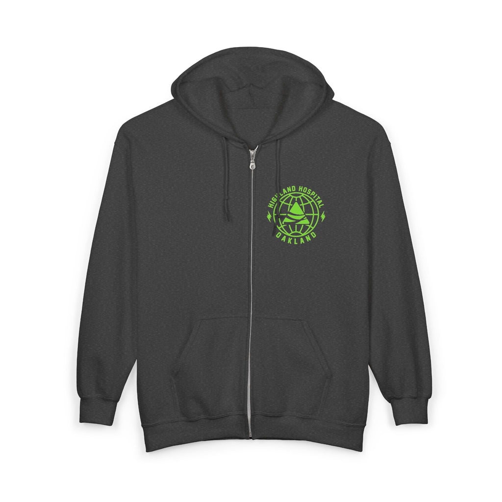 Highland Hospital Dual Twenty26 Zip UP Hoodie