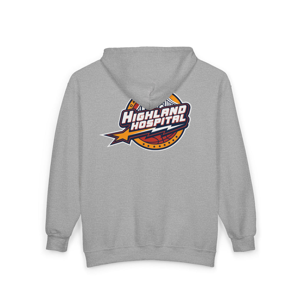 Dual Logo Highland Retro Zip Hoodie