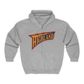 Dual Logo Highland Retro Zip Hoodie