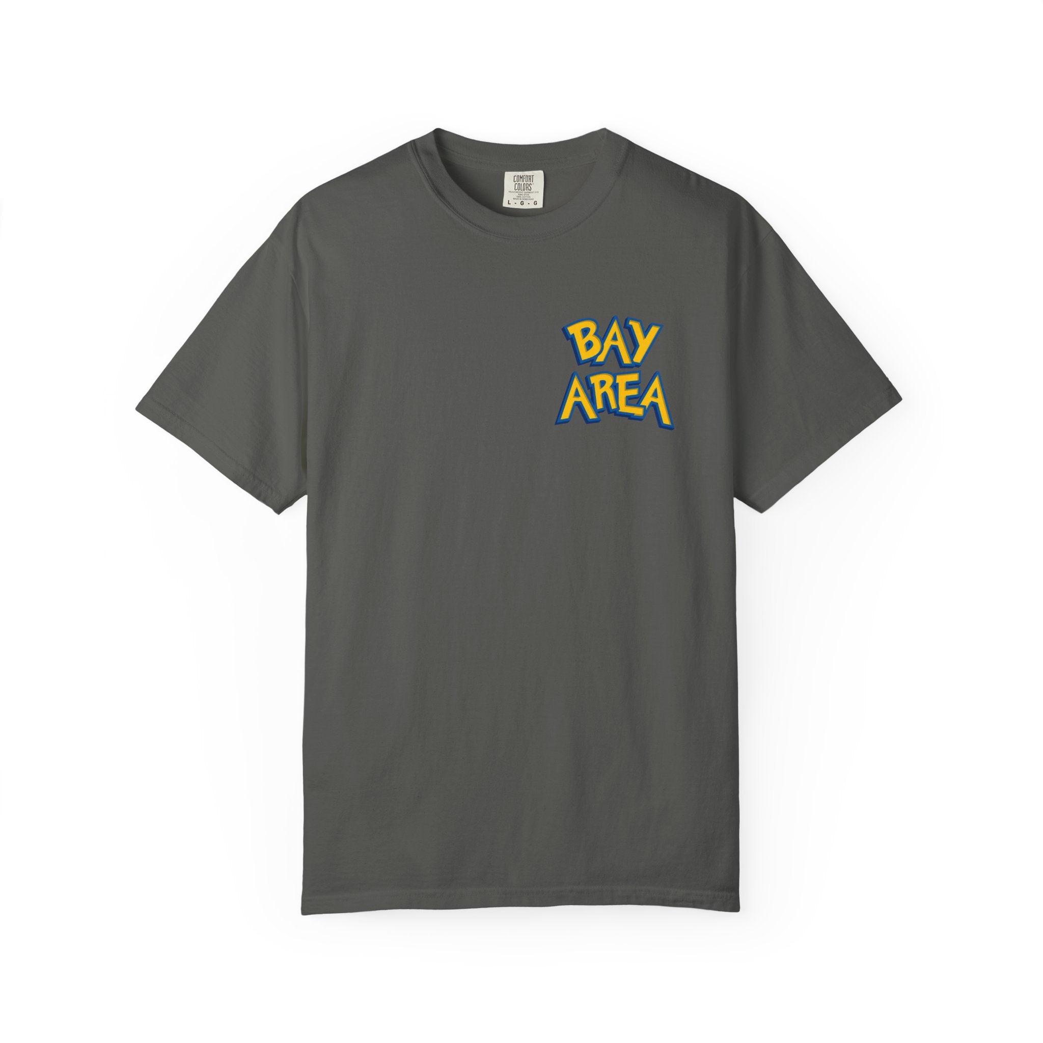 Bay Area Poncho Graphic T-Shirt — Cartoon San Francisco Golden Gate Tee