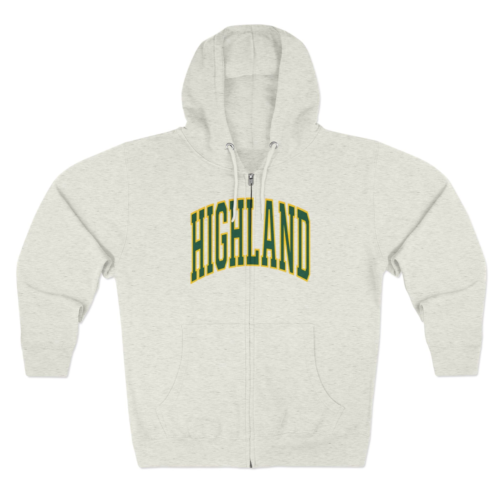 Highland Oakland A's Zip Up Hoodie