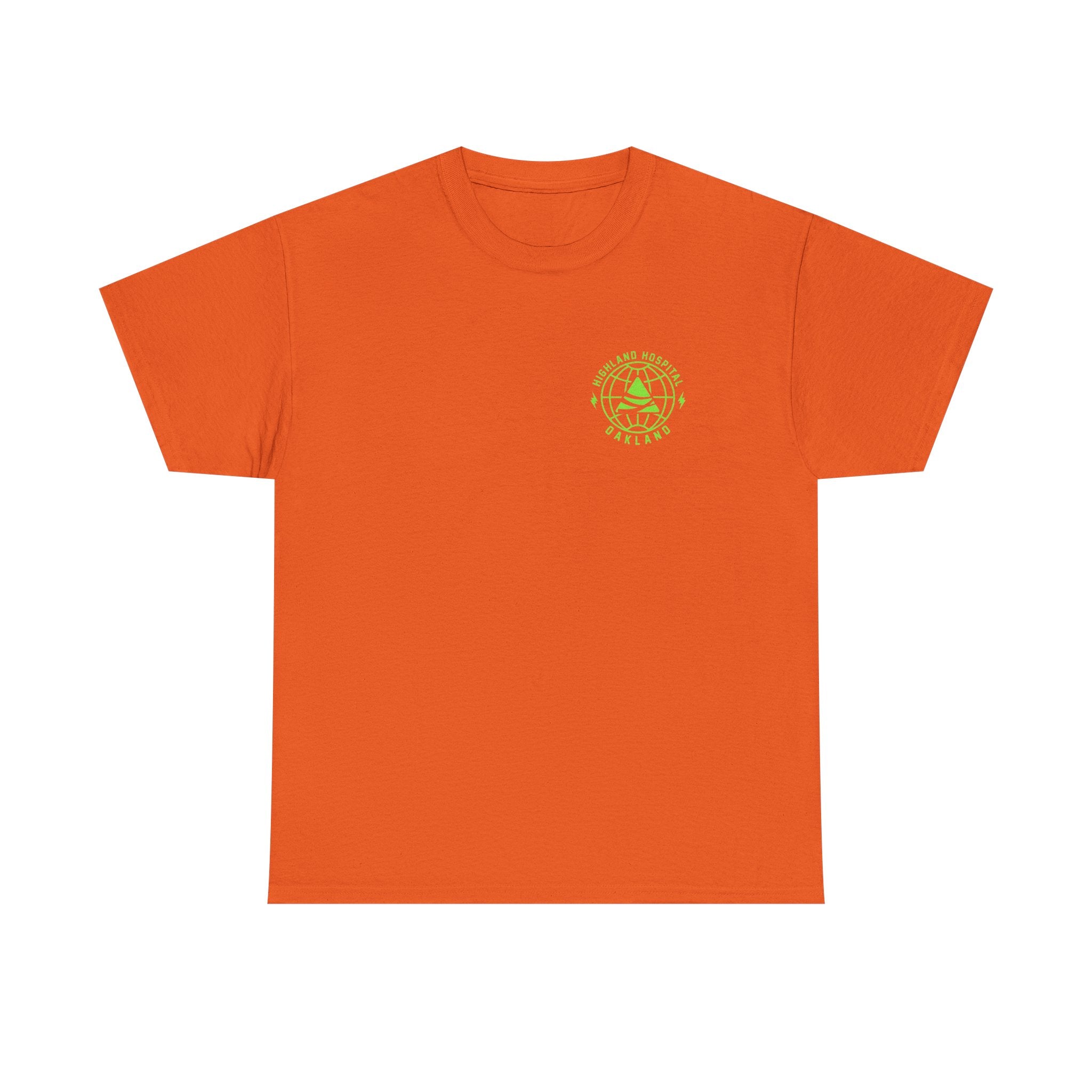 Dual Highland Hospital Neon Logo Tee