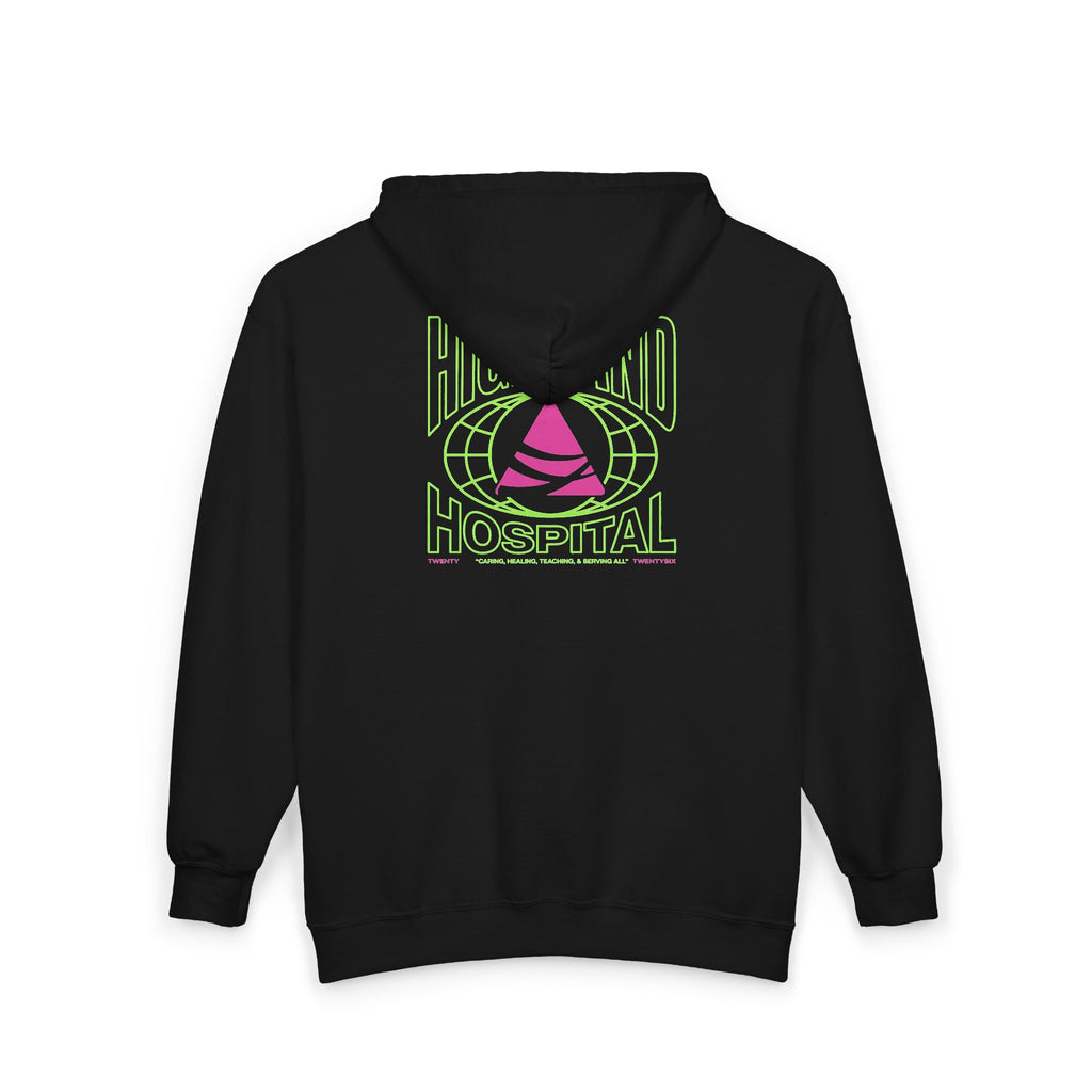 Highland Hospital Dual Twenty26 Zip UP Hoodie