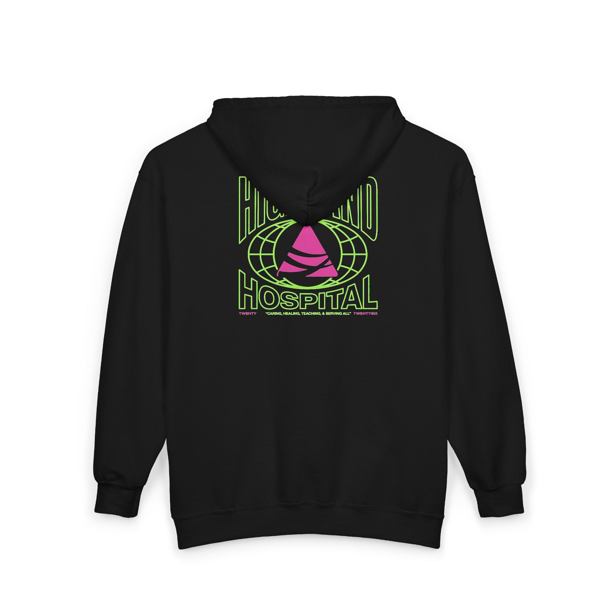 Highland Hospital Dual Twenty26 Zip UP Hoodie