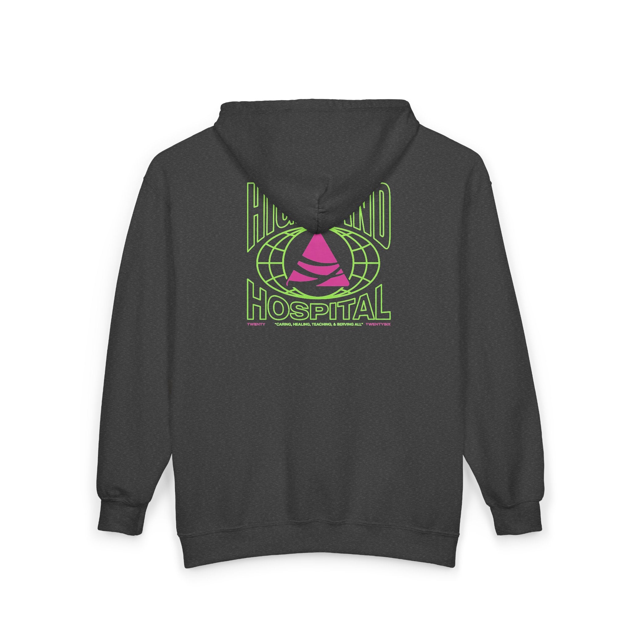 Highland Hospital Dual Twenty26 Zip UP Hoodie