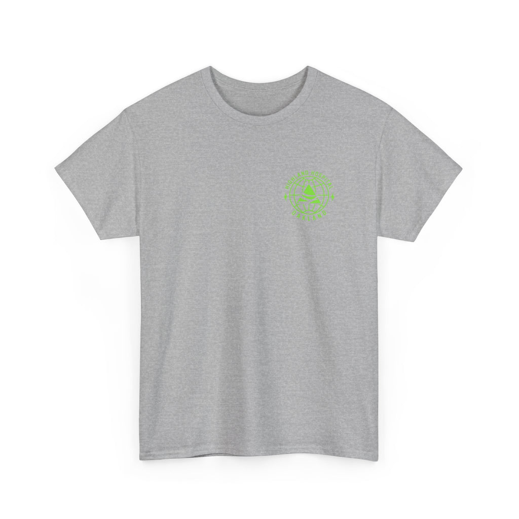 Dual Highland Hospital Neon Logo Tee