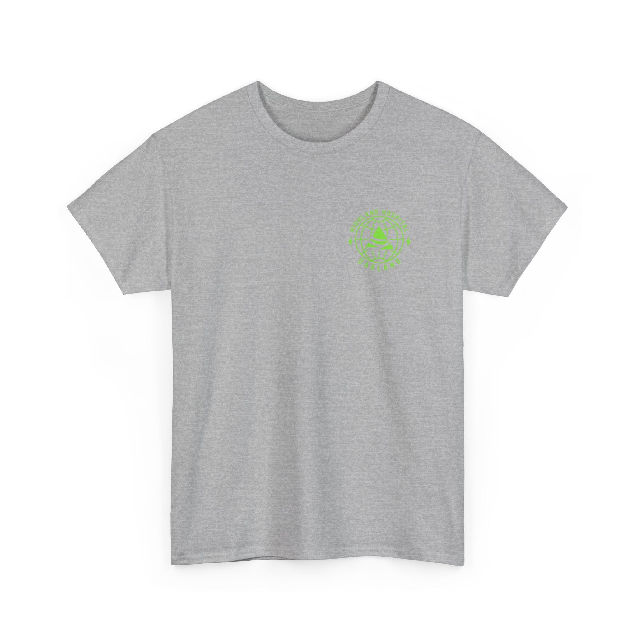 Dual Highland Hospital Neon Logo Tee