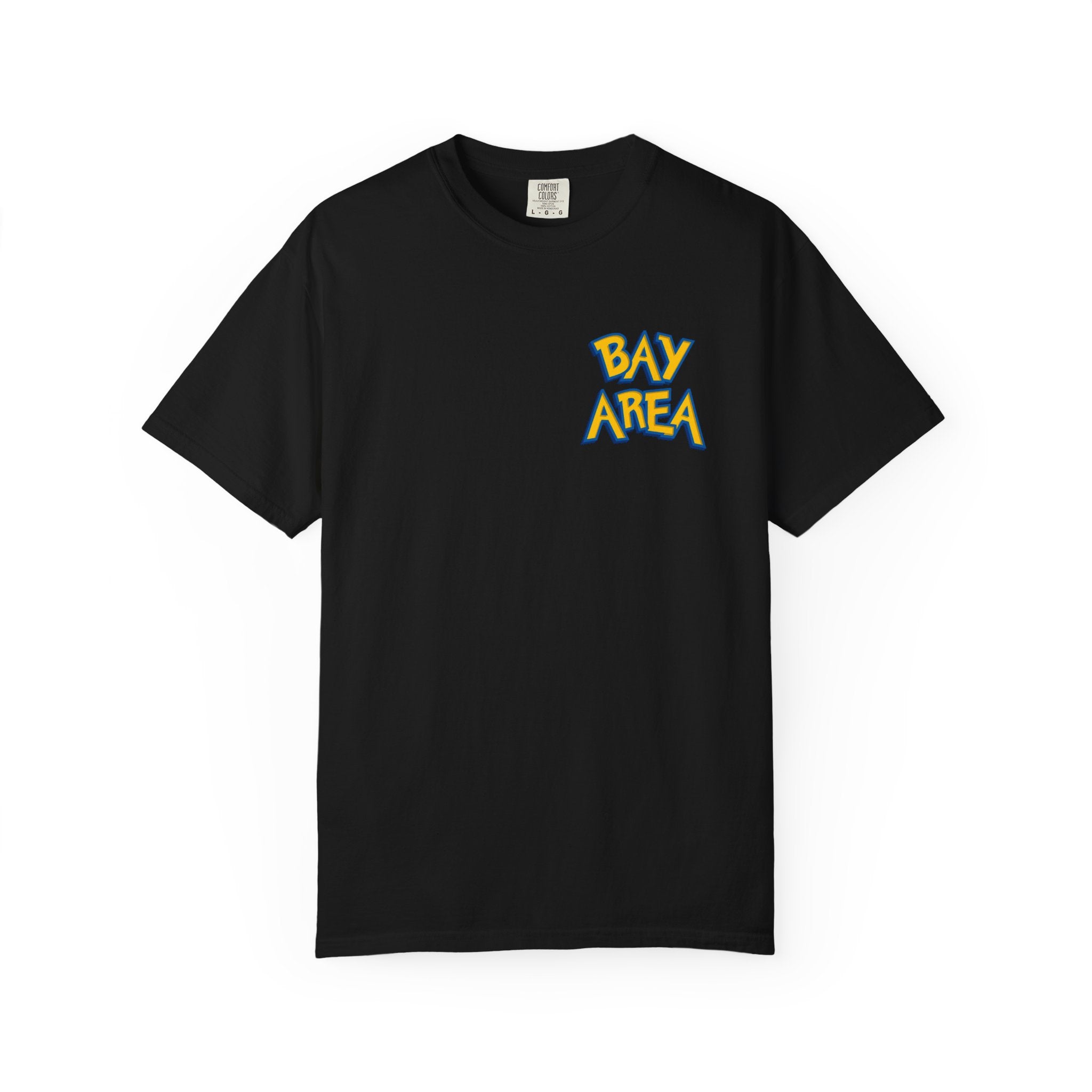 Bay Area Poncho Graphic T-Shirt — Cartoon San Francisco Golden Gate Tee