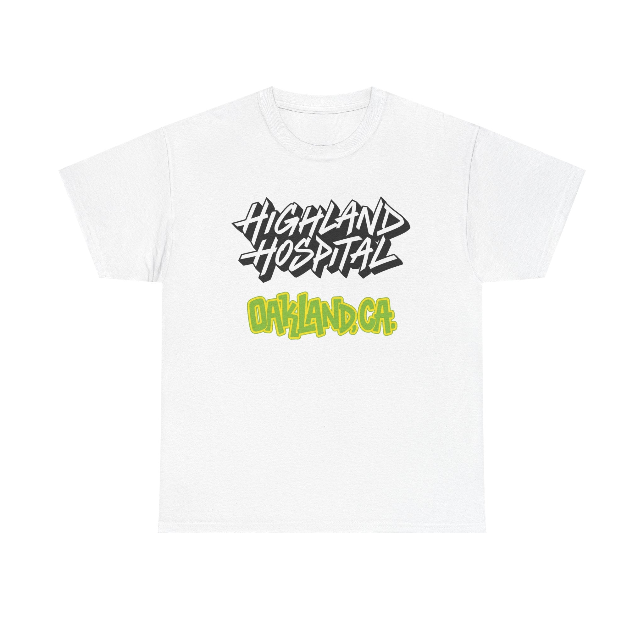 Highland Hospital Graffiti T-Shirt — Streetwear Medical Staff Tee