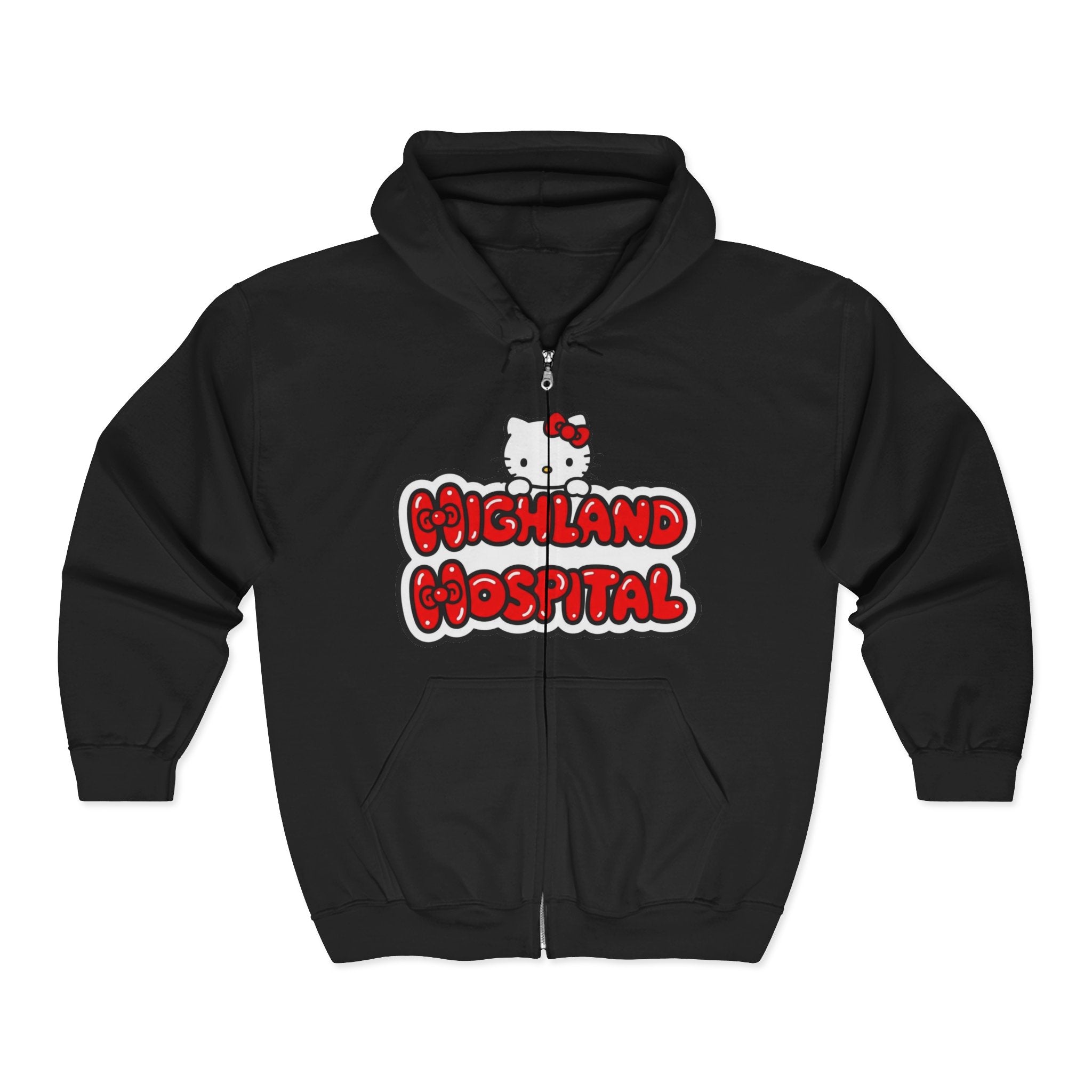 Hello Kitty DUAL Highland Hospital Zip Hoodie