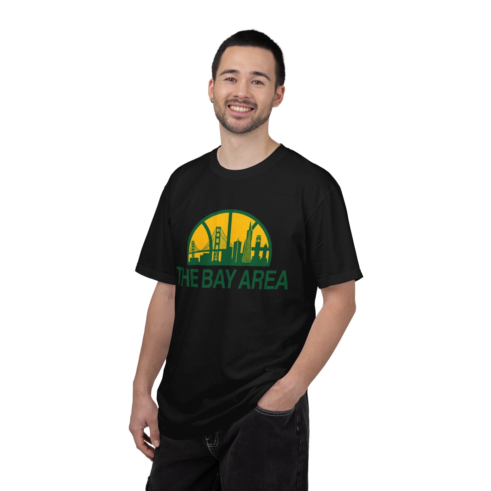 Bay Area Skyline T-Shirt — 'The Bay Area' Retro Cityscape Tee