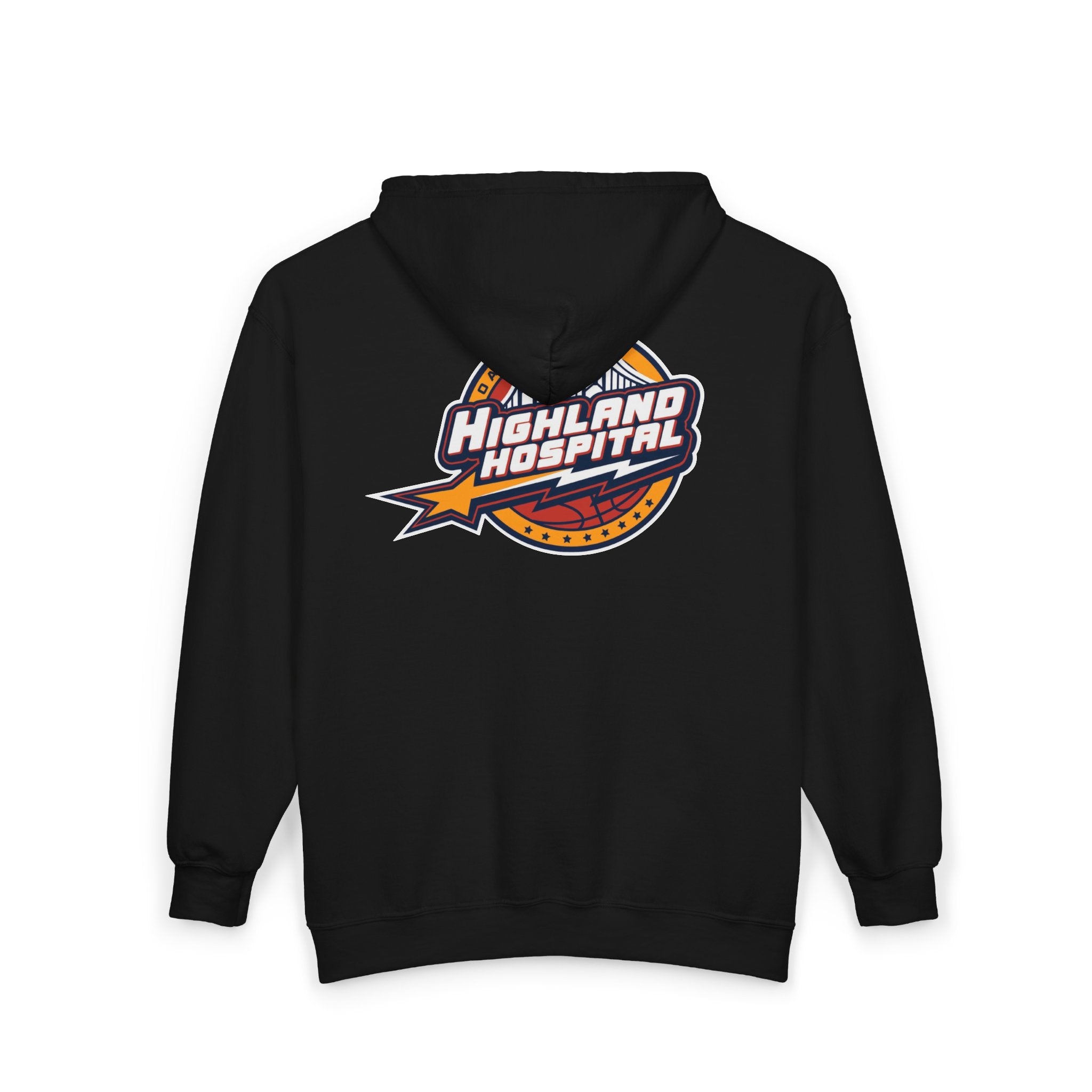 Dual Logo Highland Retro Zip Hoodie