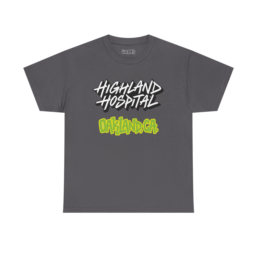 Highland Hospital Graffiti T-Shirt — Streetwear Medical Staff Tee
