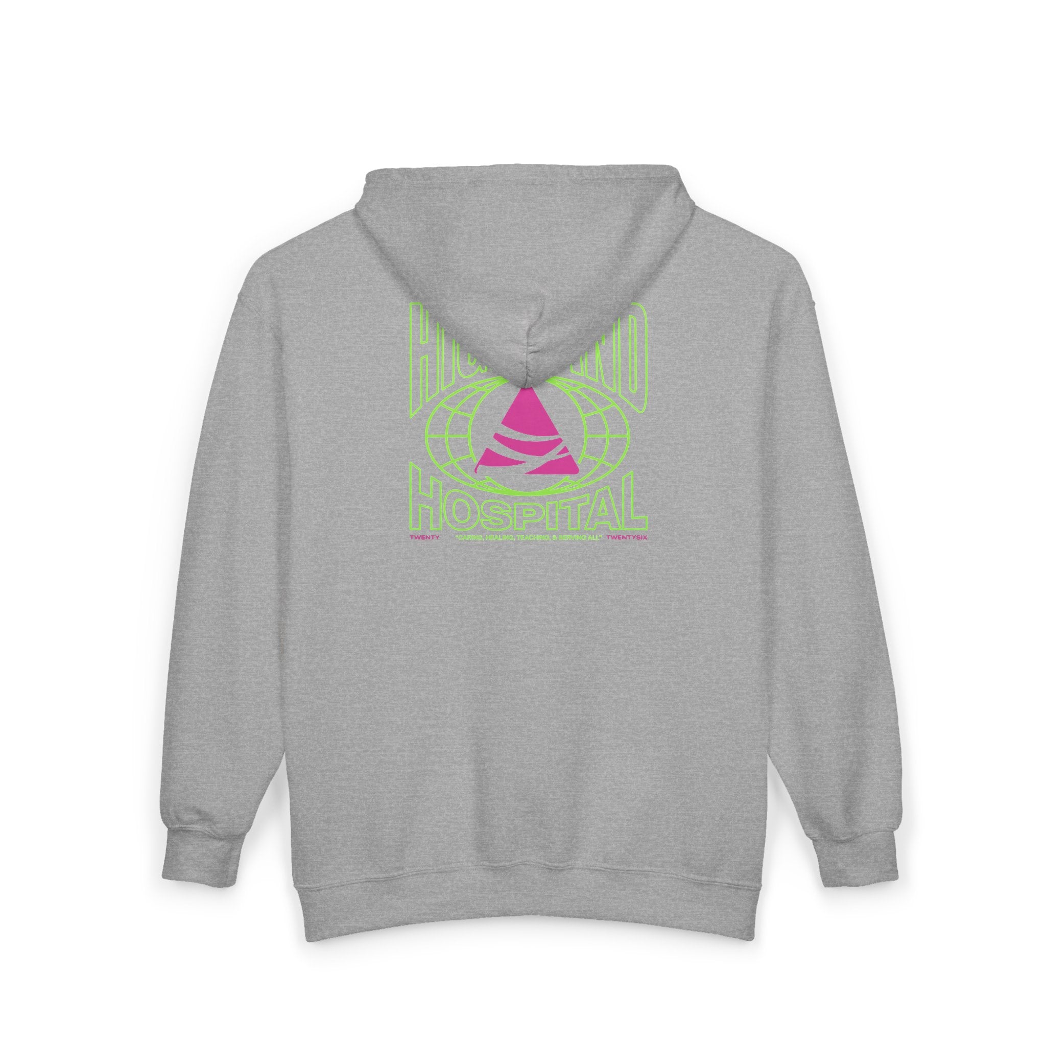 Highland Hospital Dual Twenty26 Zip UP Hoodie