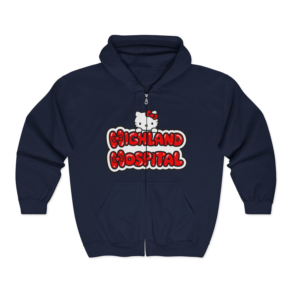 Hello Kitty DUAL Highland Hospital Zip Hoodie