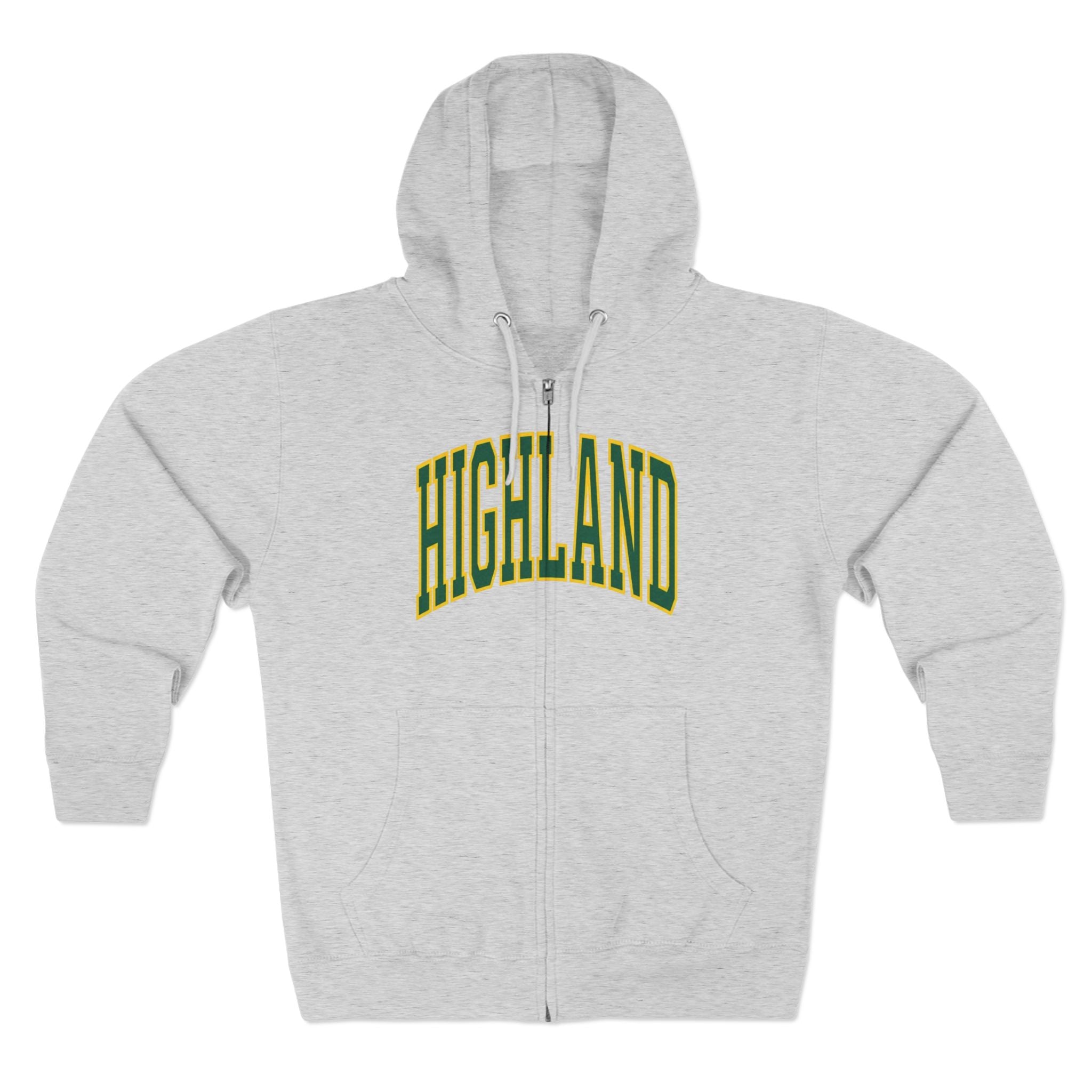 Highland Oakland A's Zip Up Hoodie