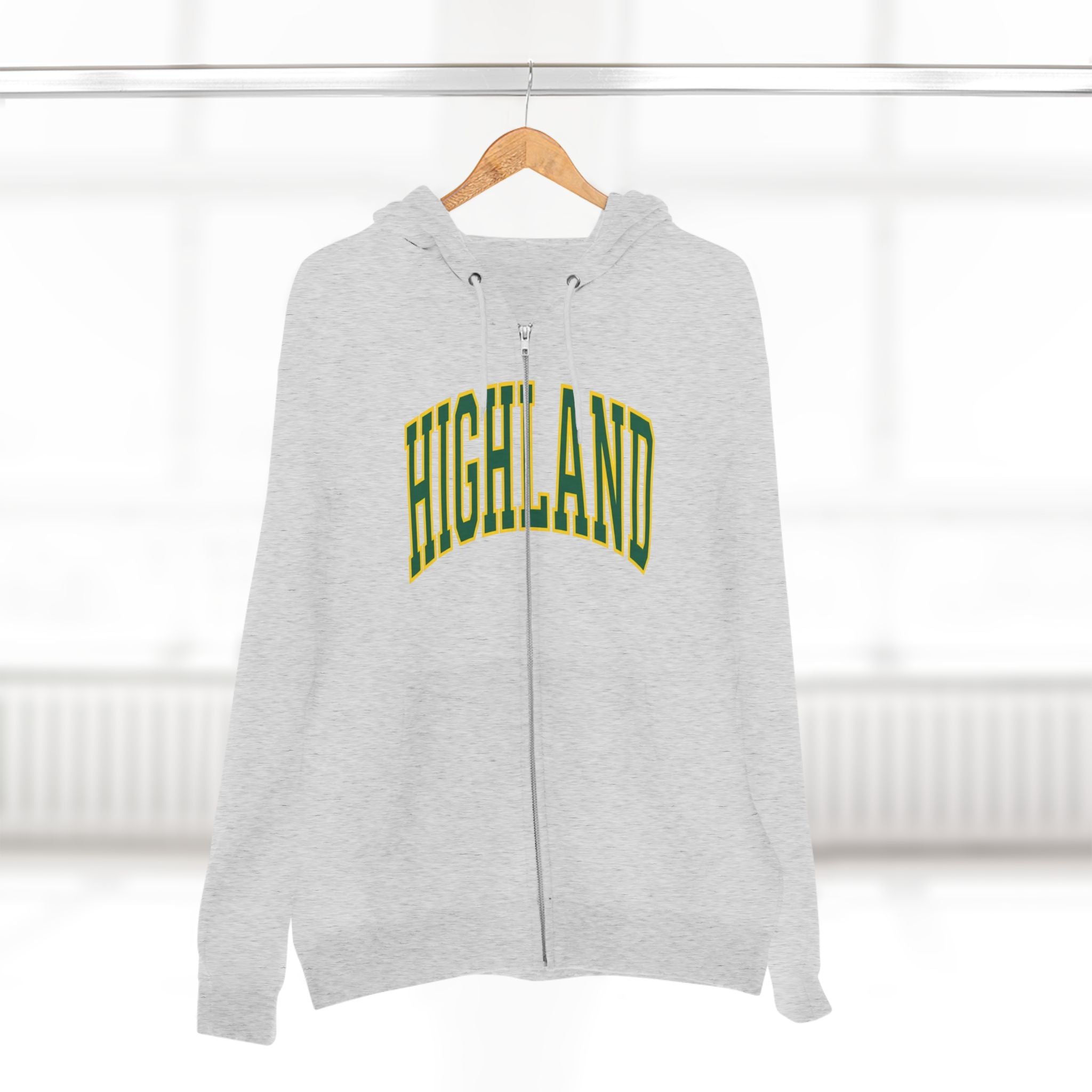 Highland Oakland A's Zip Up Hoodie