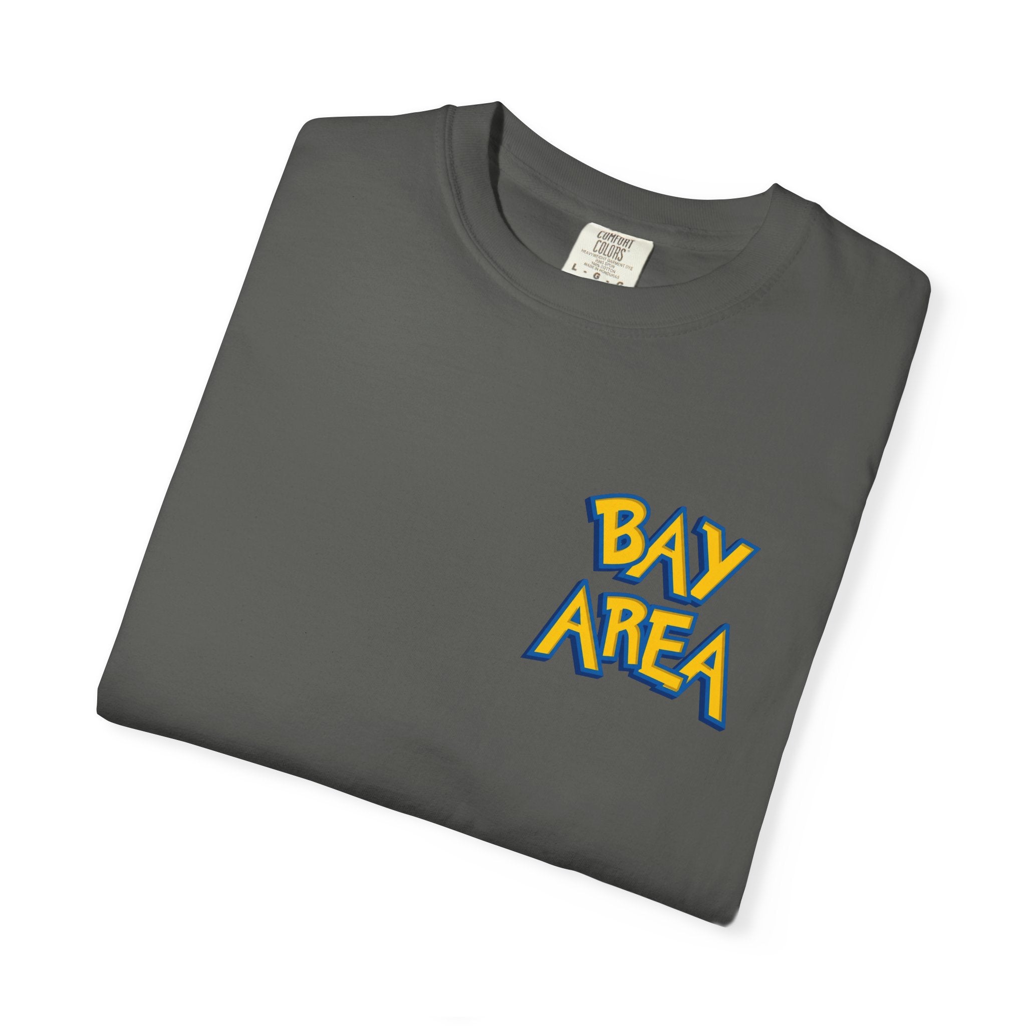 Bay Area Poncho Graphic T-Shirt — Cartoon San Francisco Golden Gate Tee