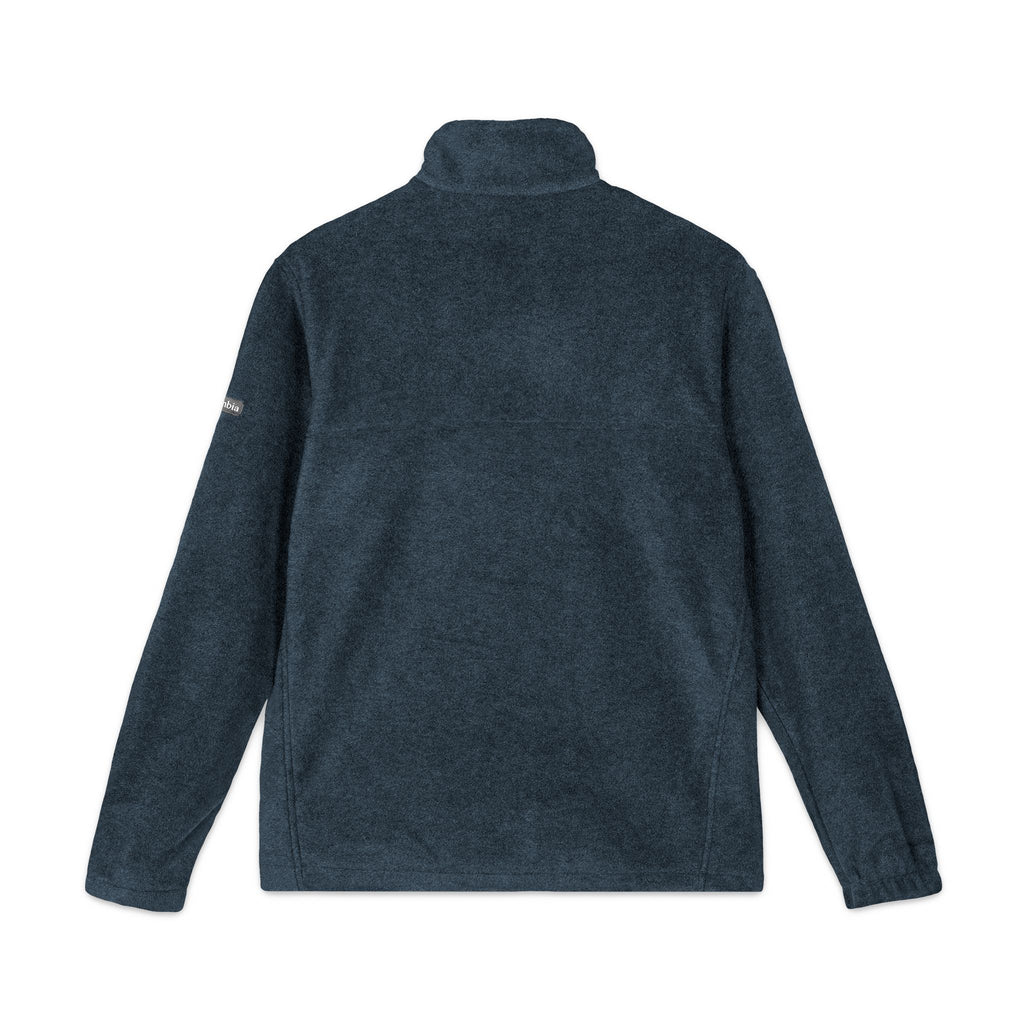 Embroidered Alameda Health System Columbia Fleece Jacket - Charcoal Zip-Up Outdoor Layer