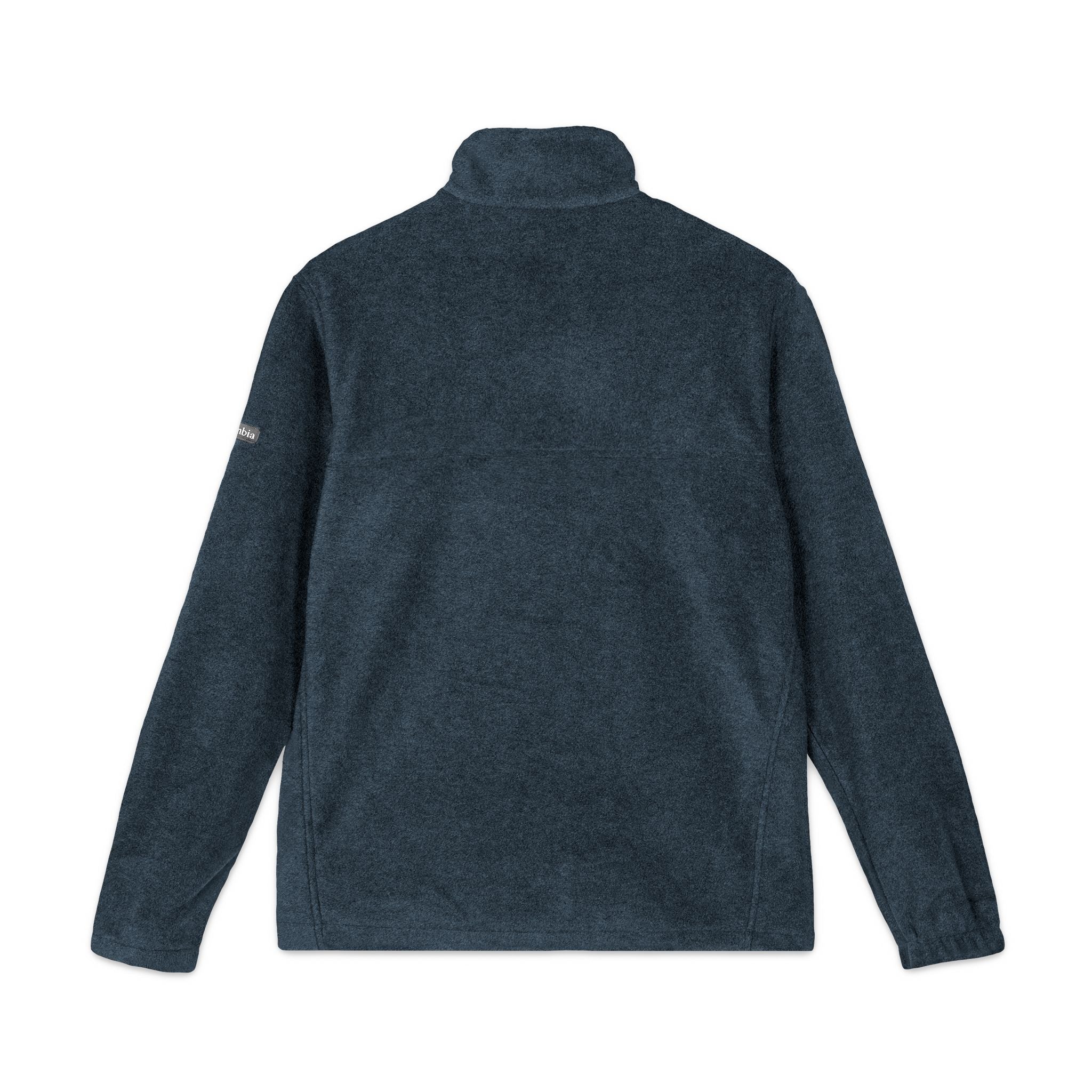 Embroidered Alameda Health System Columbia Fleece Jacket - Charcoal Zip-Up Outdoor Layer