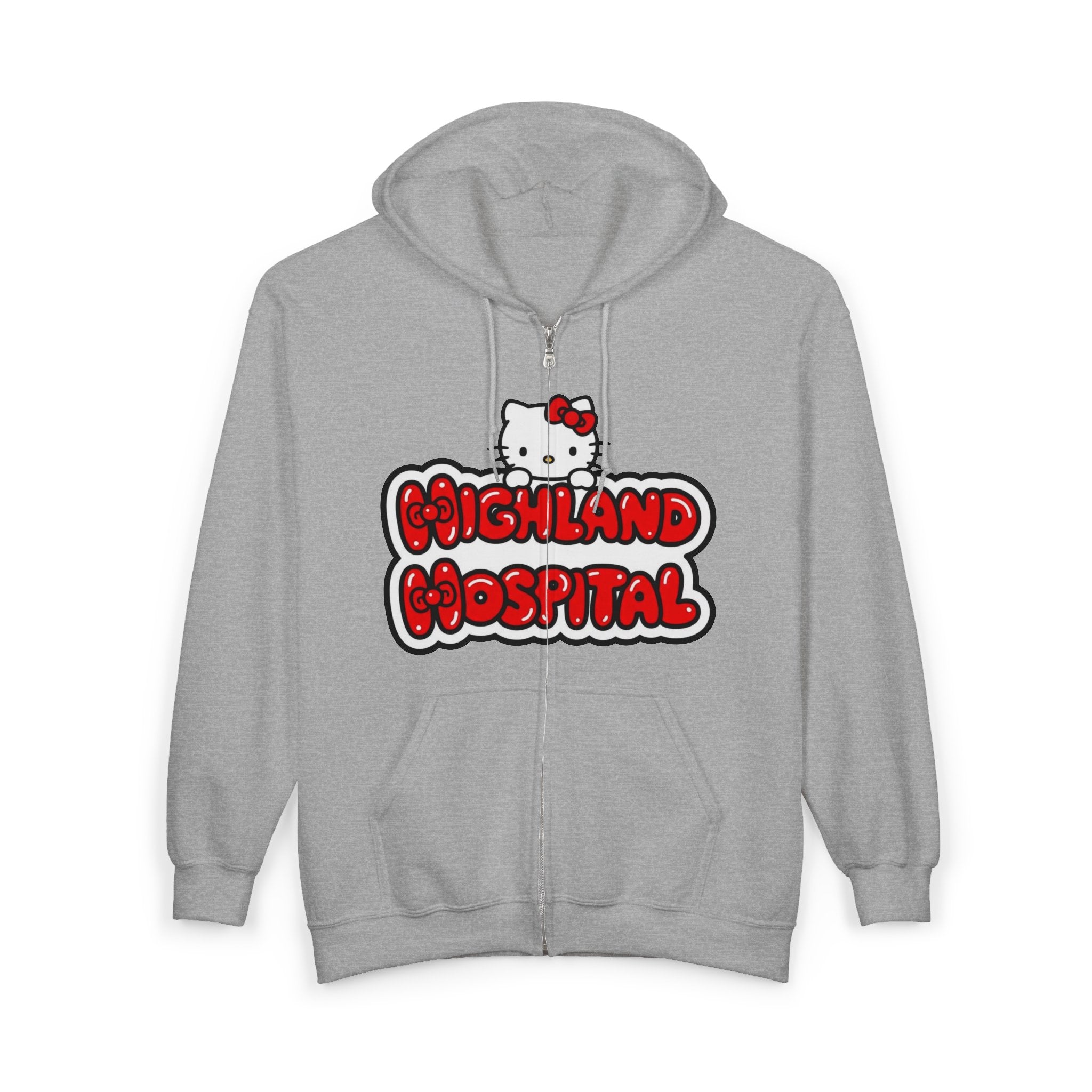 Hello Kitty DUAL Highland Hospital Zip Hoodie